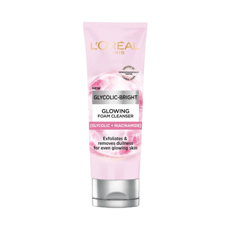 L'Oreal Glycolic Bright Glowing Foam Cleanser 100ml