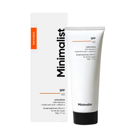 Minimalist Broad Spectrum PA++++ Sunscreen SPF60 50g