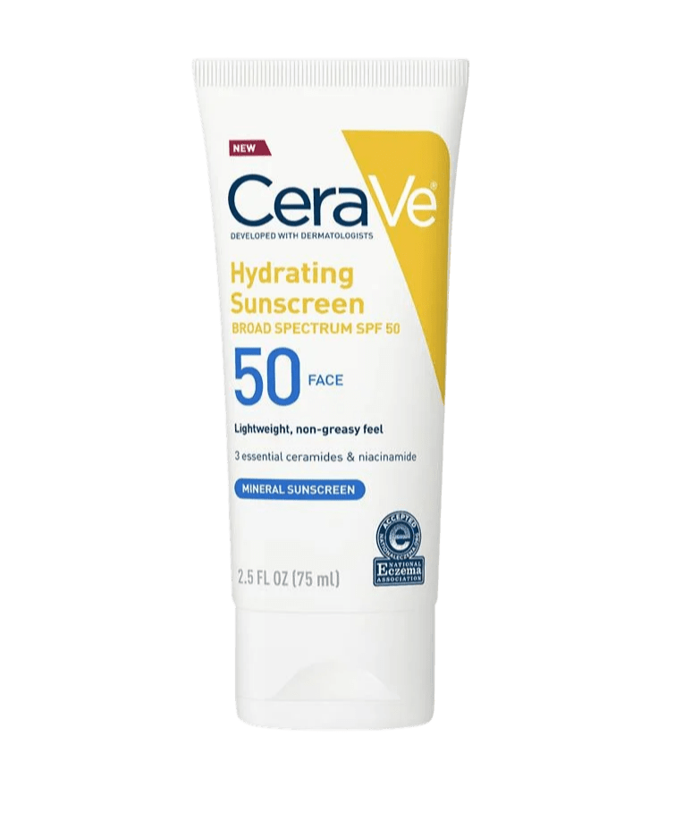 Cerave Hydrating Sunscreen Broad Spectrum SPF50 75ml