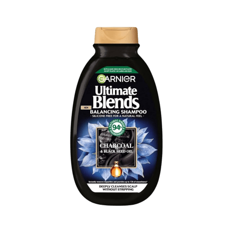 Garnier Ultimate Blends Charcoal & Black Seed Oil Balancing Shampoo 300ml